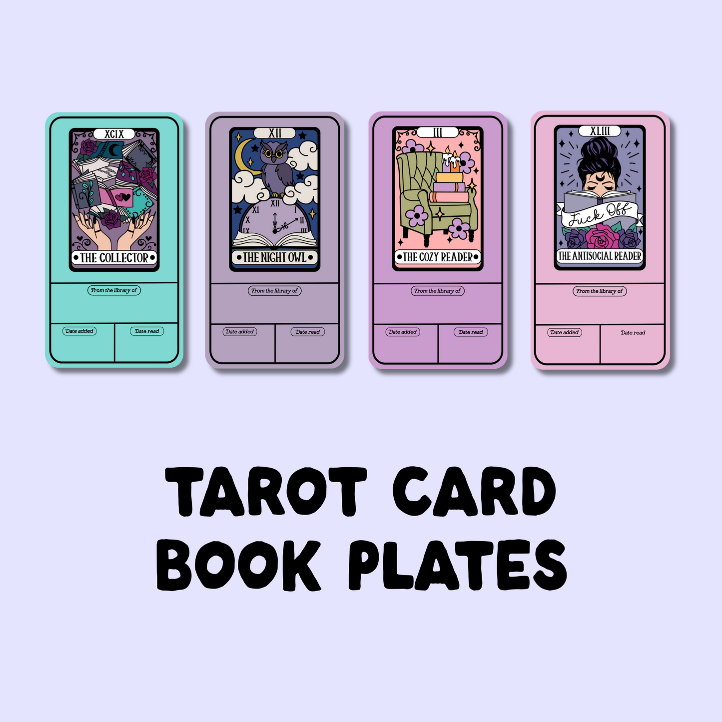 Tarot Book Plates