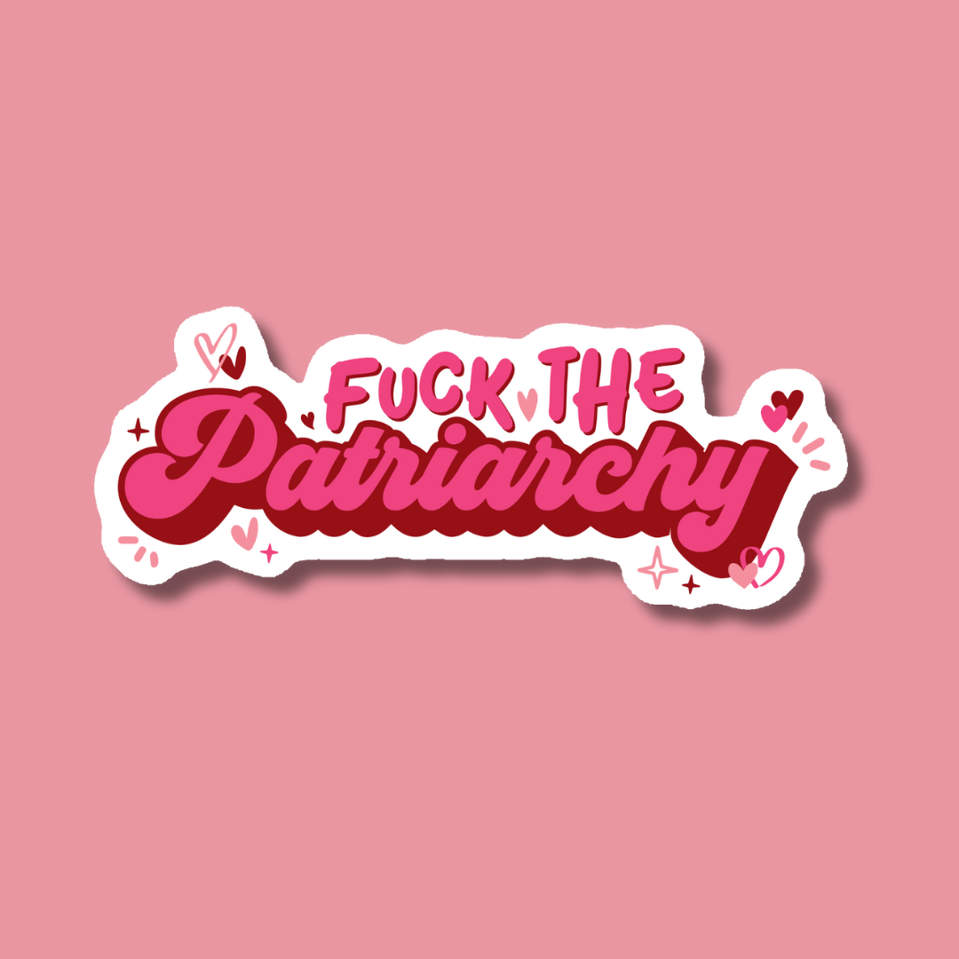 Fuck the Patriarchy Feminist Sticker