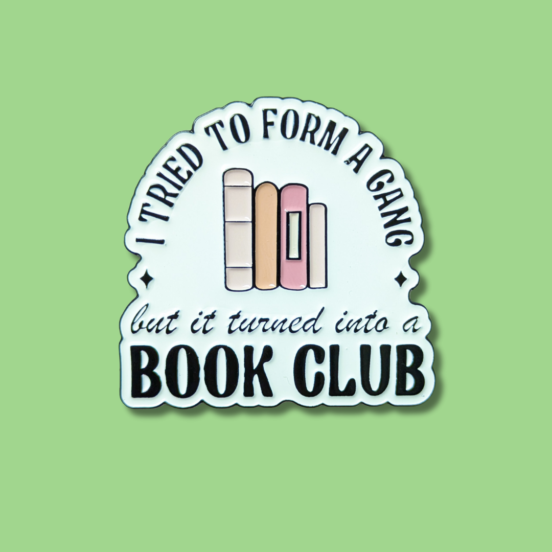 Book Club Gang Enamel Pin