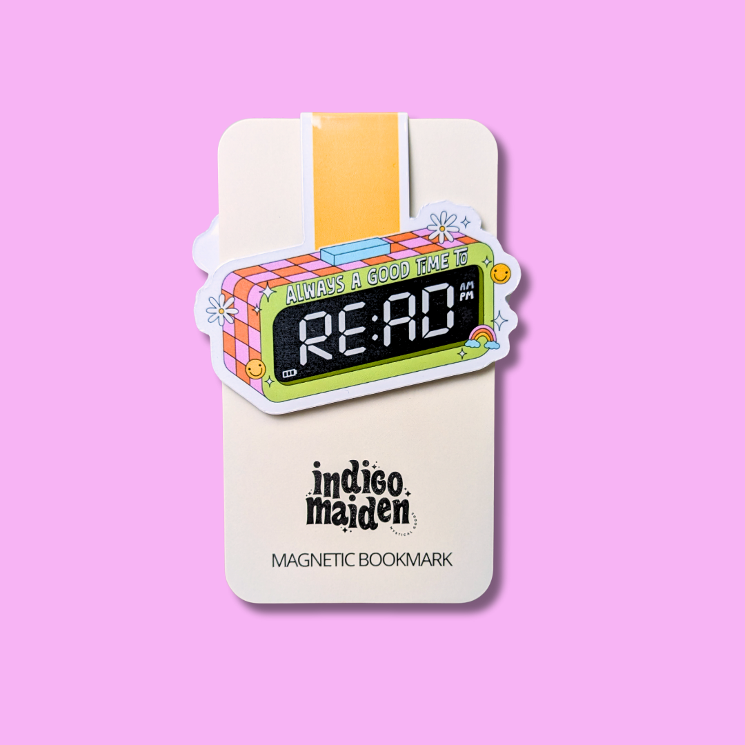 Always a Good Time to Read Magnetic Bookmark