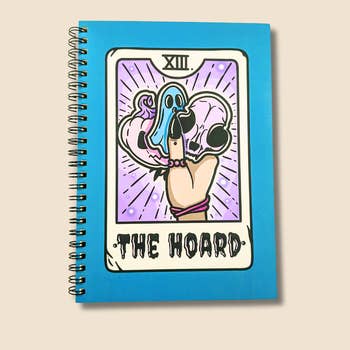 The Hoard Tarot Card Reusable Sticker Book