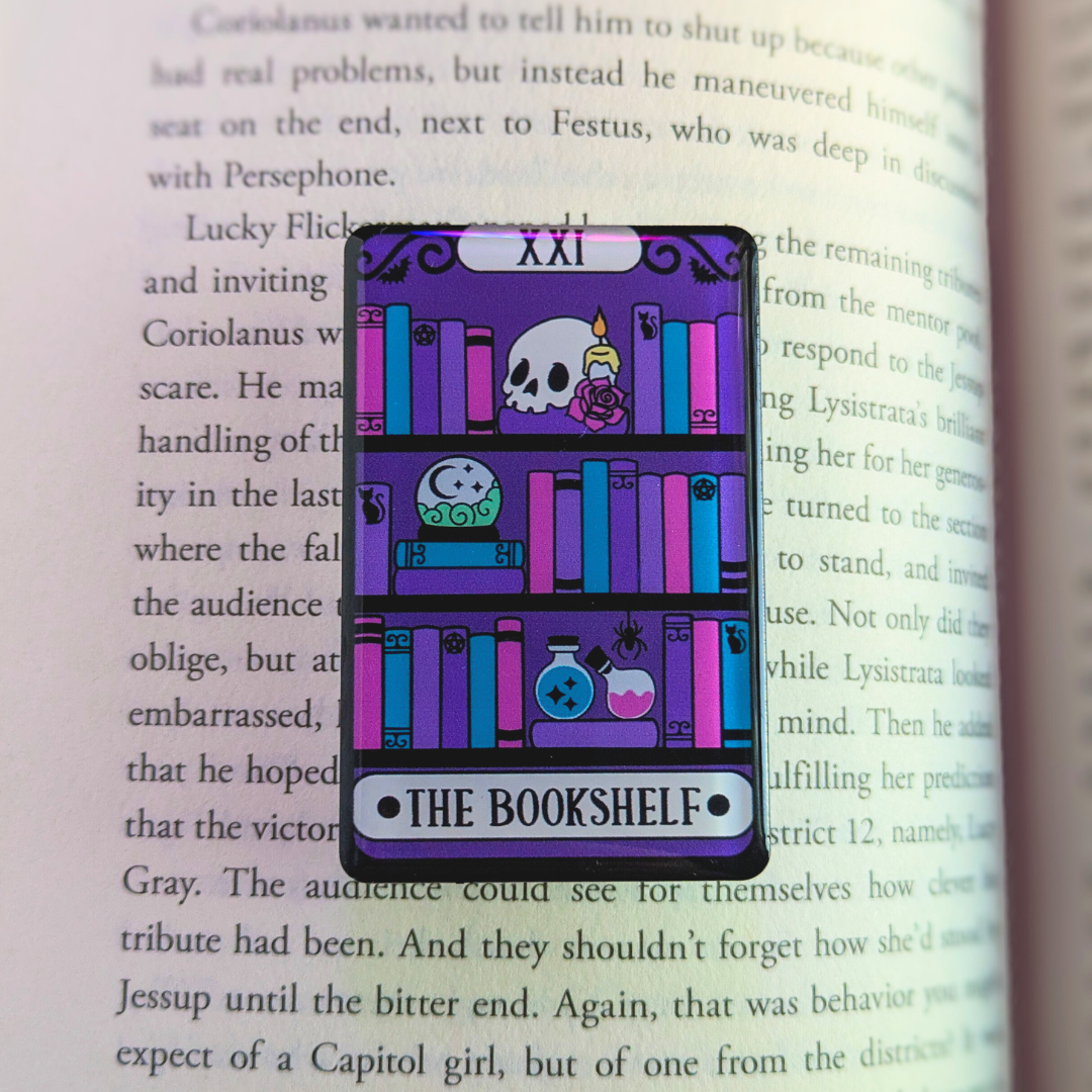 The Bookshelf Tarot Card Phone Grip