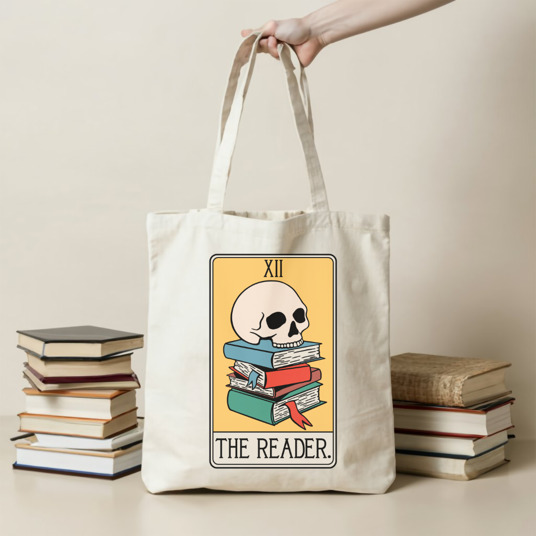 The Reader Alternative Tarot Card Tote Bag