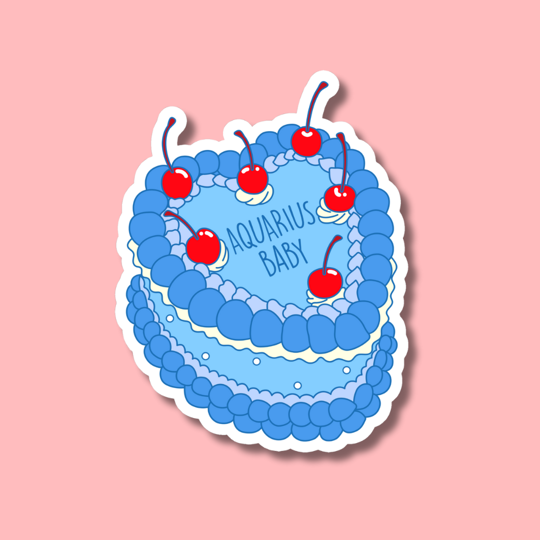 Aquarius Baby Sticker
