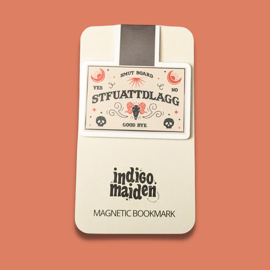 STFUATTDLAGG Smutty Ouija Board Magnetic Bookmark