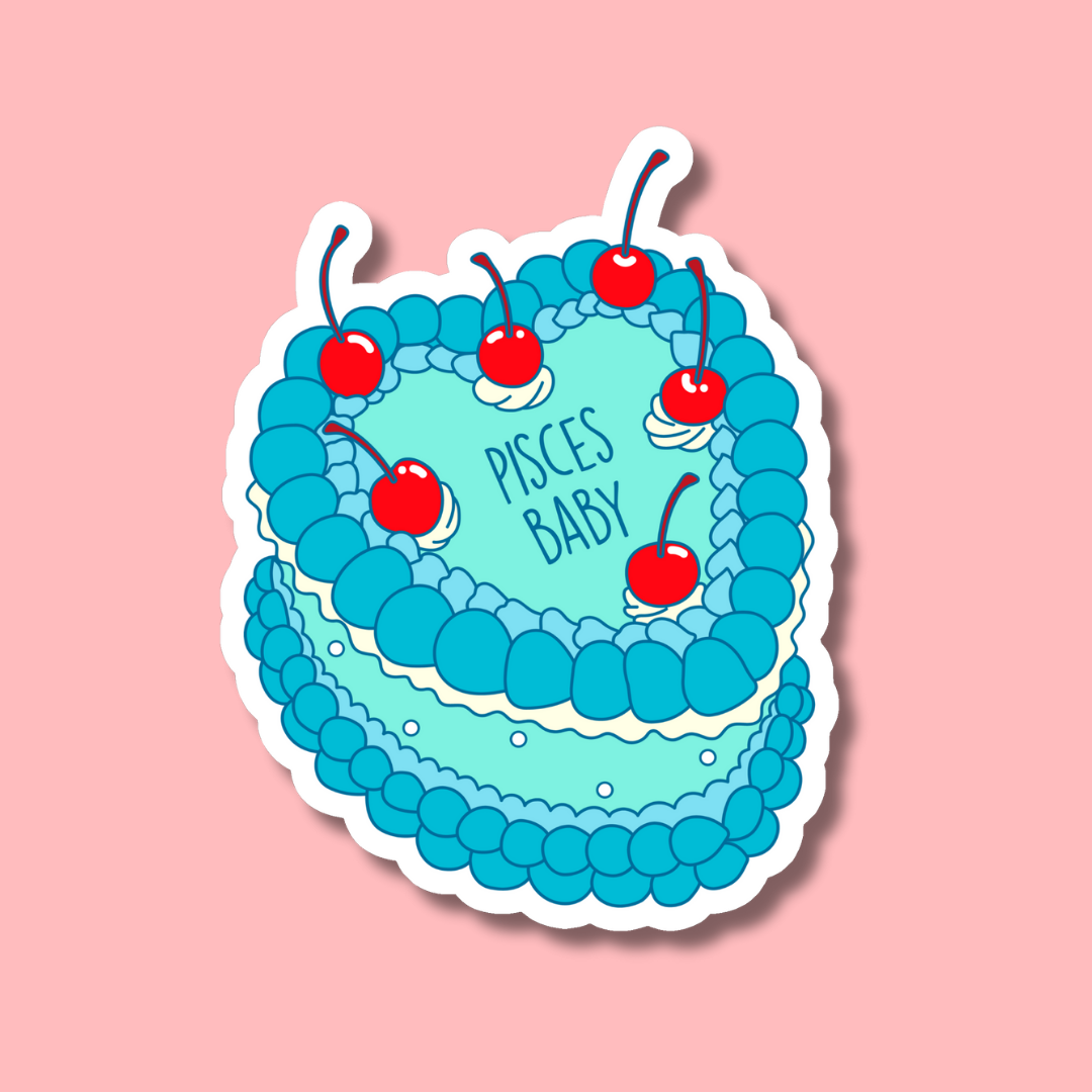 Pisces Baby Sticker