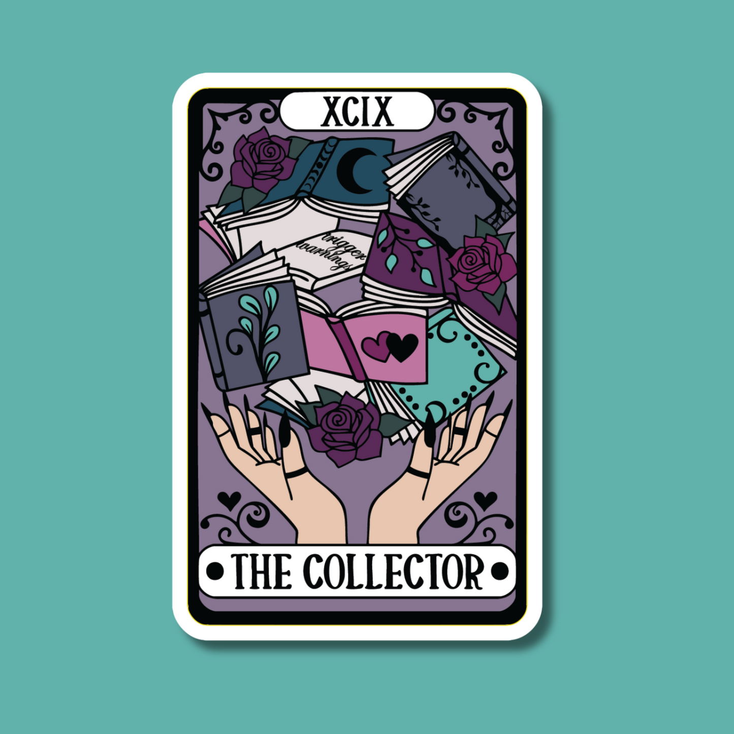 The Collector Tarot Sticker