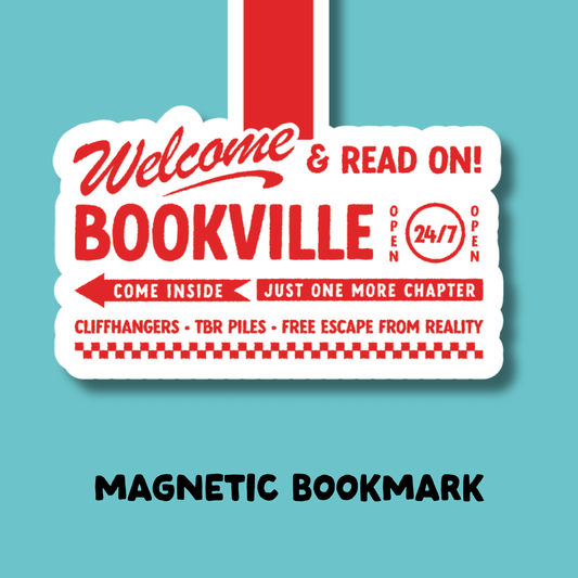 Welcome to Bookville Magnetic Bookmark