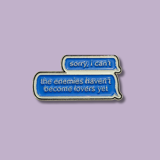 Enemies to Lovers Enamel Pin