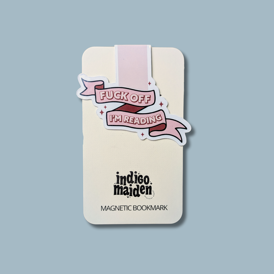 Fuck Off I'm Reading Magnetic Bookmark