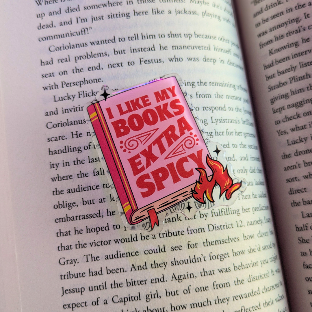 I Like My Books Extra Spicy Phone Grip