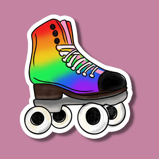 LGBTQ+ Pride Roller Skate Stickers