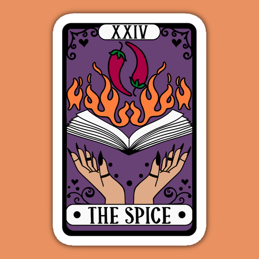 The Spice Alternative Tarot Card Reader Sticker