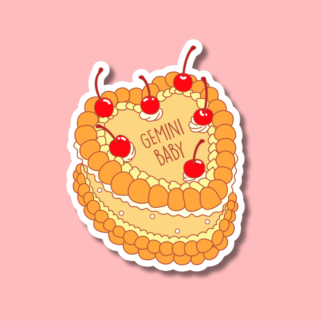 Gemini Baby Sticker