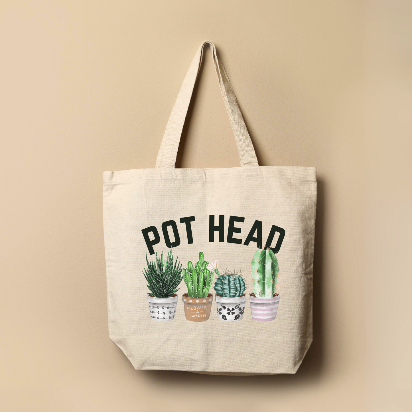 Pot Head Gardener Tote Bag