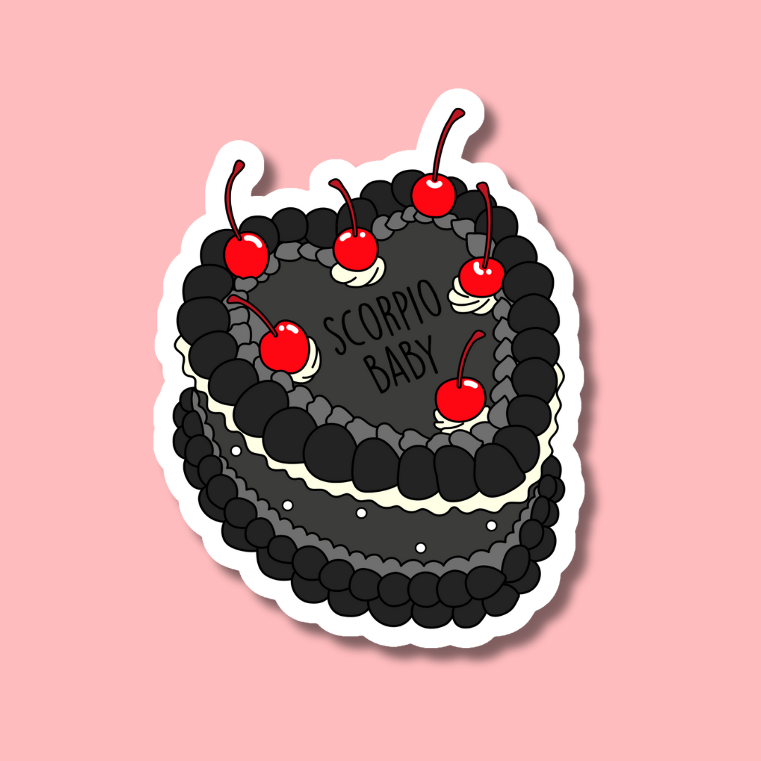 Scorpio Baby Sticker