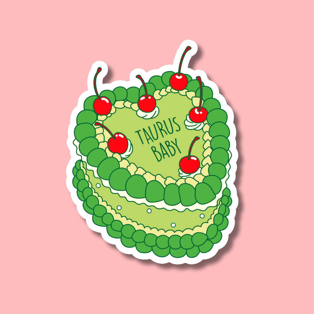 Taurus Baby Sticker